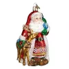 Brand new 🥰 Old World 🔔 Christmas Nordic Santa Glass Blown Ornament 👏 -Old World Christmas Shop Belk 1003