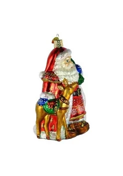 Brand new 🥰 Old World 🔔 Christmas Nordic Santa Glass Blown Ornament 👏 -Old World Christmas Shop Belk 1005
