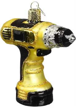 Brand new 🎉 Old World 🎅 Christmas 32249 Glass Blown Power Drill Ornament 🧨 -Old World Christmas Shop Belk 1035