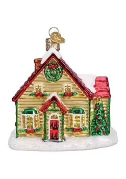 Cheap ⌛ Old World 🎁 Christmas 🎁 Christmas Cottage Glass Blown Ornament for 🎁 Christmas Tree 💯 -Old World Christmas Shop Belk 104