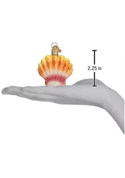 Flash Sale 🧨 Old World 🔔 Christmas Sunrise Shell Glass Blown Ornament for 🔔 Christmas Tree 🌟 -Old World Christmas Shop Belk 1044