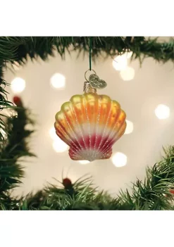 Flash Sale 🧨 Old World 🔔 Christmas Sunrise Shell Glass Blown Ornament for 🔔 Christmas Tree 🌟 -Old World Christmas Shop Belk 1045