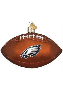 Cheapest 💯 Old World ❄ Christmas Philadelphia Eagles Football Ornament For ❄ Christmas Tree ⌛ -Old World Christmas Shop Belk 1050