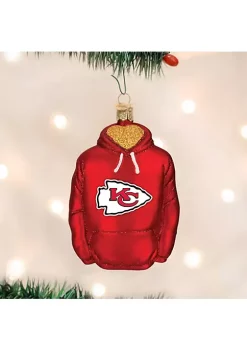Budget 🤩 Old World 🎄 Christmas Kansas City Chiefs Hoodie Ornament For 🎄 Christmas Tree 😉 -Old World Christmas Shop Belk 1058