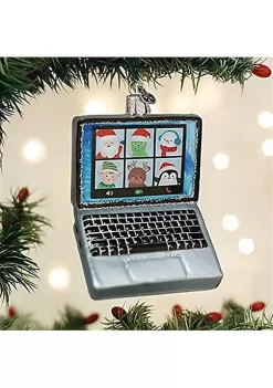 Cheap 😍 Old World ❄ Christmas (#32523) Glass Blown Ornament, Virtual Friends, 4.5" ⭐ -Old World Christmas Shop Belk 1072