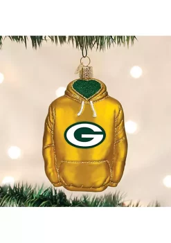 Buy ✨ Old World 🎅 Christmas Green Bay Packers Hoodie Ornament For 🎅 Christmas Tree 🎉 -Old World Christmas Shop Belk 1121