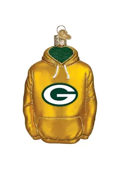 Buy ✨ Old World 🎅 Christmas Green Bay Packers Hoodie Ornament For 🎅 Christmas Tree 🎉 -Old World Christmas Shop Belk 1123