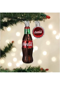 Cheap 🧨 Old World ❄ Christmas Blown Glass Ornaments, Coca-Cola Bottle and Cap (2-Piece Set) 🎉 -Old World Christmas Shop Belk 1152