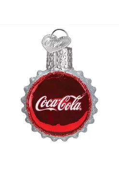 Cheap 🧨 Old World ❄ Christmas Blown Glass Ornaments, Coca-Cola Bottle and Cap (2-Piece Set) 🎉 -Old World Christmas Shop Belk 1153