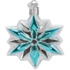 Hot Sale ⭐ Old World 🎄 Christmas Glass Blown Tree Ornament, Snowflake ❤️ -Old World Christmas Shop Belk 1159