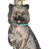 New π Old World π Christmas Hanging Glass Tree Ornament, Cairn Terrier β 2 New π Old World π Christmas Hanging Glass Tree Ornament, Cairn Terrier β -Old World Christmas Shop Belk 117