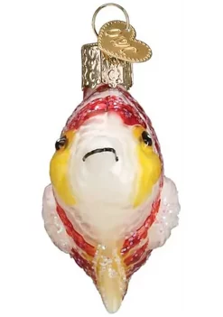 Outlet 🤩 Old World 🎁 Christmas Hanging Glass Tree Ornament, Peppermint Angelfish 🧨 -Old World Christmas Shop Belk 1189