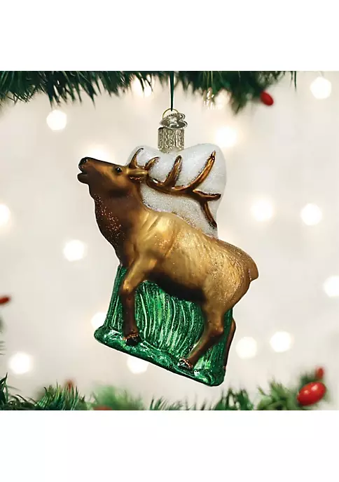 Outlet π Old World β Christmas Elk Handcrafted Hanging Tree Ornament π 5 Outlet π Old World β Christmas Elk Handcrafted Hanging Tree Ornament π - Image 3