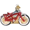 Cheapest ✔️ Old World 🔔 Christmas Glass Blown Tree Ornament, Cruiser Bike 😉 -Old World Christmas Shop Belk 1197