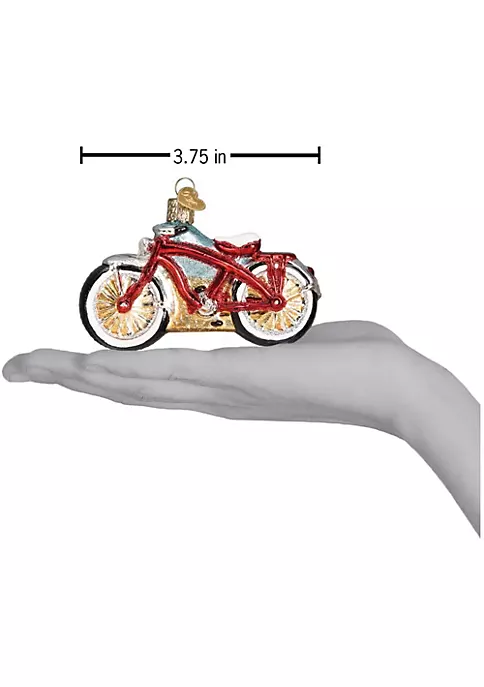 Cheapest โ๏ธ Old World ๐ Christmas Glass Blown Tree Ornament, Cruiser Bike ๐ 7 Cheapest โ๏ธ Old World ๐ Christmas Glass Blown Tree Ornament, Cruiser Bike ๐ - Image 5