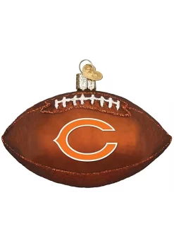 New ⌛ Old World 🎁 Christmas Chicago Bears Football Ornament For 🎁 Christmas Tree 🎉