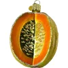 Buy 🔥 Old World 🎅 Christmas Cantaloupe Glass Blown Ornament for 🎅 Christmas Tree 🥰