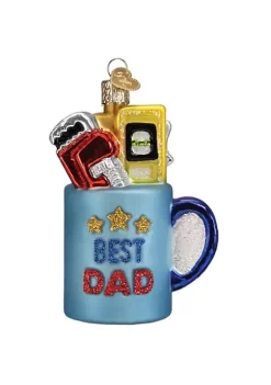 Best reviews of 🔥 Old World ❄ Christmas Glass Blown Tree Ornament, Best Dad Mug ✨