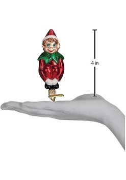 Promo 😍 Old World ❄ Christmas: Kids Toy Collection Glass Blown Ornaments, ❄ Christmas Pixie ❤️ -Old World Christmas Shop Belk 1256