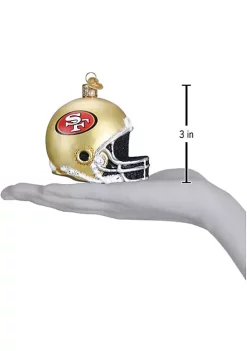 Best reviews of ⭐ Old World 🎁 Christmas San Francisco 49ers Helmet Ornament For 🎁 Christmas Tree 👏 -Old World Christmas Shop Belk 1259