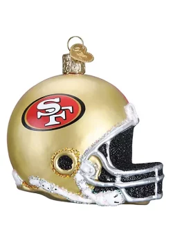 Best reviews of ⭐ Old World 🎁 Christmas San Francisco 49ers Helmet Ornament For 🎁 Christmas Tree 👏 -Old World Christmas Shop Belk 1260
