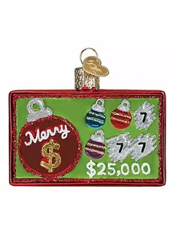 Best deal 🛒 Old World 🔔 Christmas 36278 Glass Blown Merry Ticket Ornament 😍