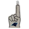 Wholesale ⭐ Old World 🎅 Christmas Old World Blown Glass 🎅 Christmas Ornament, Carolina Panthers Foam Finger (#70518) ✨