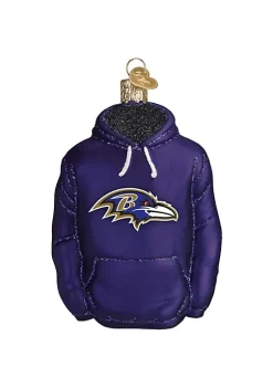 Best deal ❤️ Old World 🔔 Christmas Old World Blown Glass 🔔 Christmas Ornament, Baltimore Ravens Hoodie (#70303) 😀 -Old World Christmas Shop Belk 1309