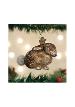 Brand new ⌛ Old World 🎁 Christmas Vintage Cottontail Bunny 👏 -Old World Christmas Shop Belk 1324
