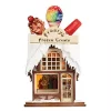Cheapest ⌛ Old World ❄ Christmas Old World Ginger Cottages Wooden Ornaments (#80043) Frosty's Treat Shop, 4.75" 😍