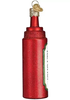 Discount 🥰 Old World ❄ Christmas Glass Blown Ornament (#32358) Ketchup, 4.5" 👏 -Old World Christmas Shop Belk 1334