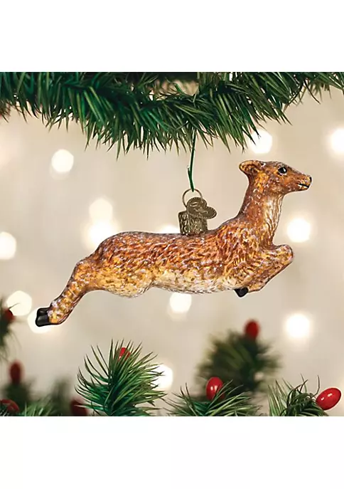 Deals ๐ Old World ๐ Christmas Glass Blown Tree Ornament, Vintage Deer ๐ 4 Deals ๐ Old World ๐ Christmas Glass Blown Tree Ornament, Vintage Deer ๐ - Image 2