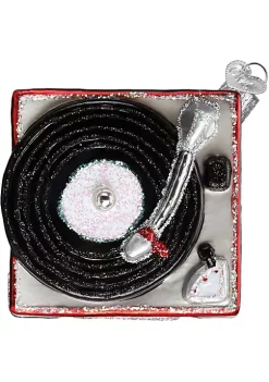 Best deal 🔔 Old World ❄ Christmas Record Player Handcrafted Hanging Tree Ornament ✔️ -Old World Christmas Shop Belk 134