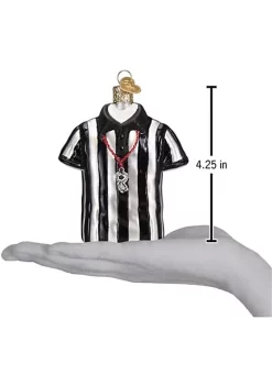 Buy 🥰 Old World 🎄 Christmas Glass Blown Tree Ornament, Referee 👚 Shirt ✨ -Old World Christmas Shop Belk 1346