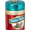 Outlet ❤️ Old World 🎄 Christmas 32352 Glass Blown Jar of Peanut Butter Ornament 🥰