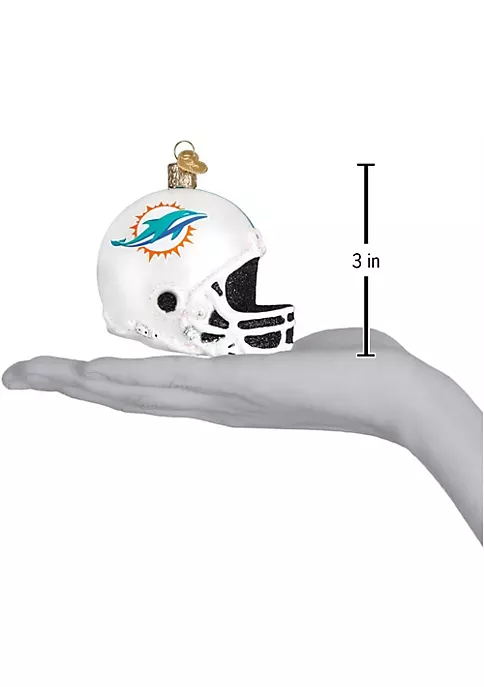 Best Sale π Old World π Christmas Miami Dolphins Helmet Ornament For π Christmas Tree π 5 Best Sale π Old World π Christmas Miami Dolphins Helmet Ornament For π Christmas Tree π - Image 3