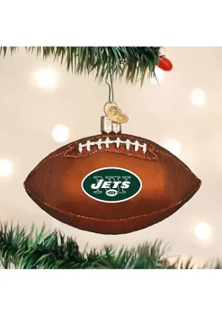 Hot Sale 🥰 Old World ❄ Christmas New York Jets Football Ornament For ❄ Christmas Tree 😀 -Old World Christmas Shop Belk 1369
