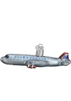 Best reviews of 🎁 Old World 🎄 Christmas Old World Passenger Plane Airplane Glass Ornament 🧨