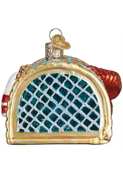 Best reviews of ❤️ Old World 🎅 Christmas Glass Blown Lobster Trap for 🎅 Christmas Tree 😀 -Old World Christmas Shop Belk 1386
