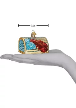 Best reviews of ❤️ Old World 🎅 Christmas Glass Blown Lobster Trap for 🎅 Christmas Tree 😀 -Old World Christmas Shop Belk 1387