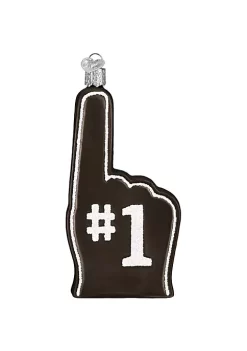 Cheap 🔥 Old World 🔔 Christmas Tampa Bay Buccaneers Foam Finger Ornament For 🔔 Christmas Tree ✔️ -Old World Christmas Shop Belk 1396