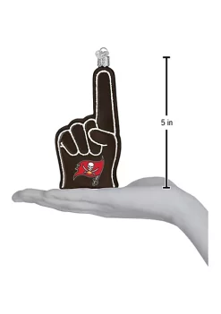 Cheap 🔥 Old World 🔔 Christmas Tampa Bay Buccaneers Foam Finger Ornament For 🔔 Christmas Tree ✔️ -Old World Christmas Shop Belk 1397