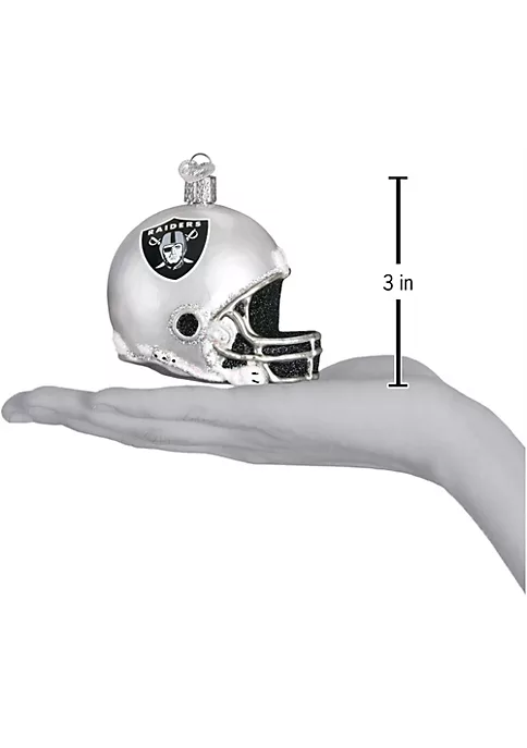 Buy π Old World π Christmas Las Vegas Raiders Helmet Ornament For π Christmas Tree β€οΈ 5 Buy π Old World π Christmas Las Vegas Raiders Helmet Ornament For π Christmas Tree β€οΈ - Image 3