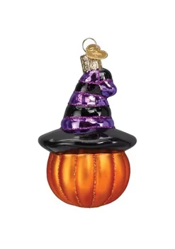 Outlet 🤩 Old World 🎄 Christmas Witch Pumpkin Glass Blown Ornament, 🎄 Christmas Tree 🔔 -Old World Christmas Shop Belk 1413