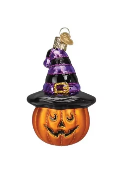 Outlet 🤩 Old World 🎄 Christmas Witch Pumpkin Glass Blown Ornament, 🎄 Christmas Tree 🔔 -Old World Christmas Shop Belk 1417
