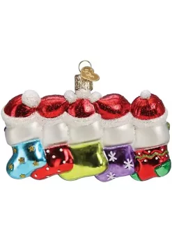 Top 10 💯 Old World 🎁 Christmas Snow Family of 5 Glass Blown Ornament, 🎁 Christmas Tree 🎁 -Old World Christmas Shop Belk 1422