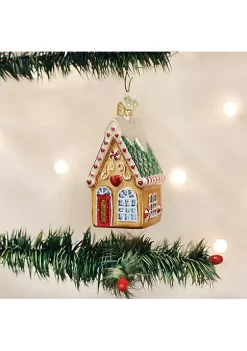 Budget 😀 Old World 🔔 Christmas Cookie Cottage Glass Blown Ornament ❤️ -Old World Christmas Shop Belk 1430