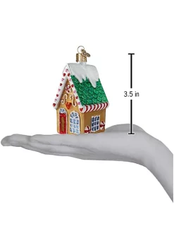 Budget 😀 Old World 🔔 Christmas Cookie Cottage Glass Blown Ornament ❤️ -Old World Christmas Shop Belk 1431