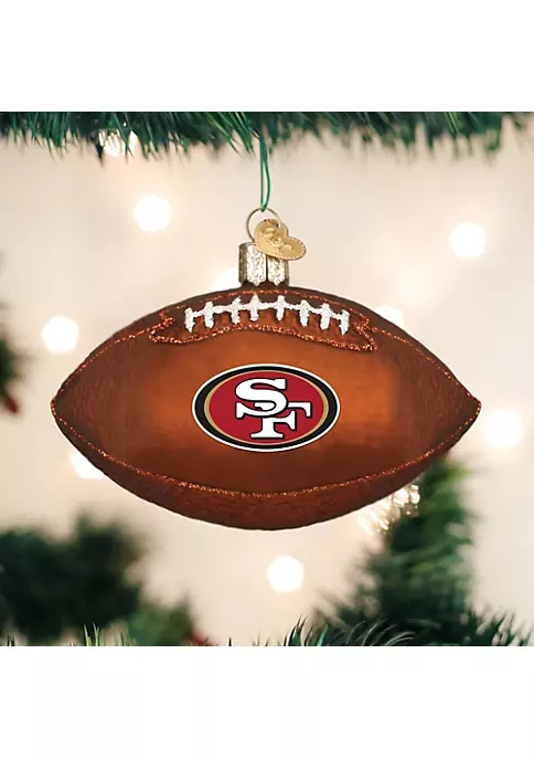 New β Old World π Christmas San Francisco 49ers Football Ornament For π Christmas Tree π₯° 4 New β Old World π Christmas San Francisco 49ers Football Ornament For π Christmas Tree π₯° - Image 2