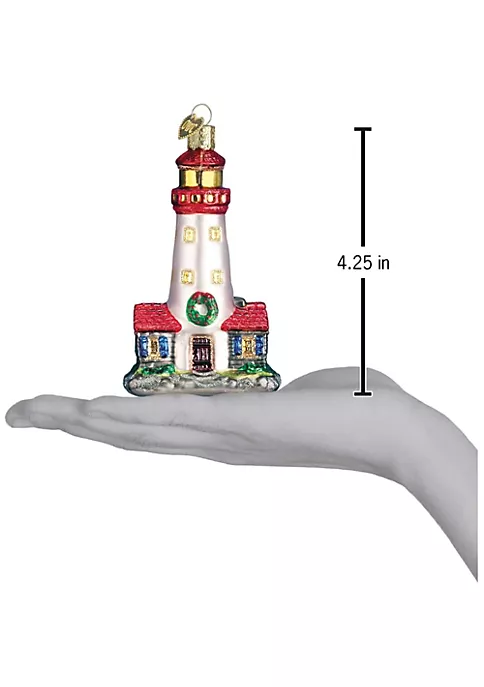 Flash Sale ❤️ Old World 🎄 Christmas Collection Glass Blown Ornaments Lighthouse 🎉 4 Flash Sale ❤️ Old World 🎄 Christmas Collection Glass Blown Ornaments Lighthouse 🎉 - Image 2